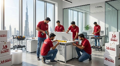 Office Movers Dubai office furniture installation