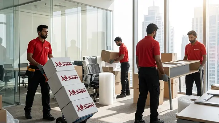 Commercial relocation and moving services in Dubai
