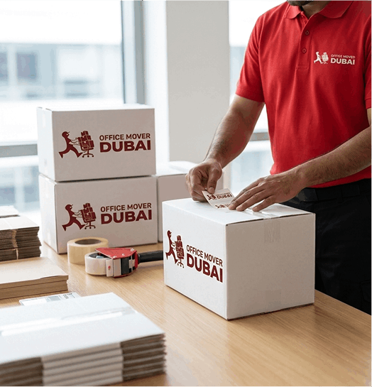 Commercial-grade office packing materials and boxes