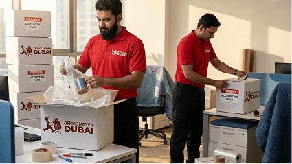 Commercial office relocation services in Dubai