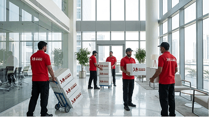 Complete office relocation services in Dubai